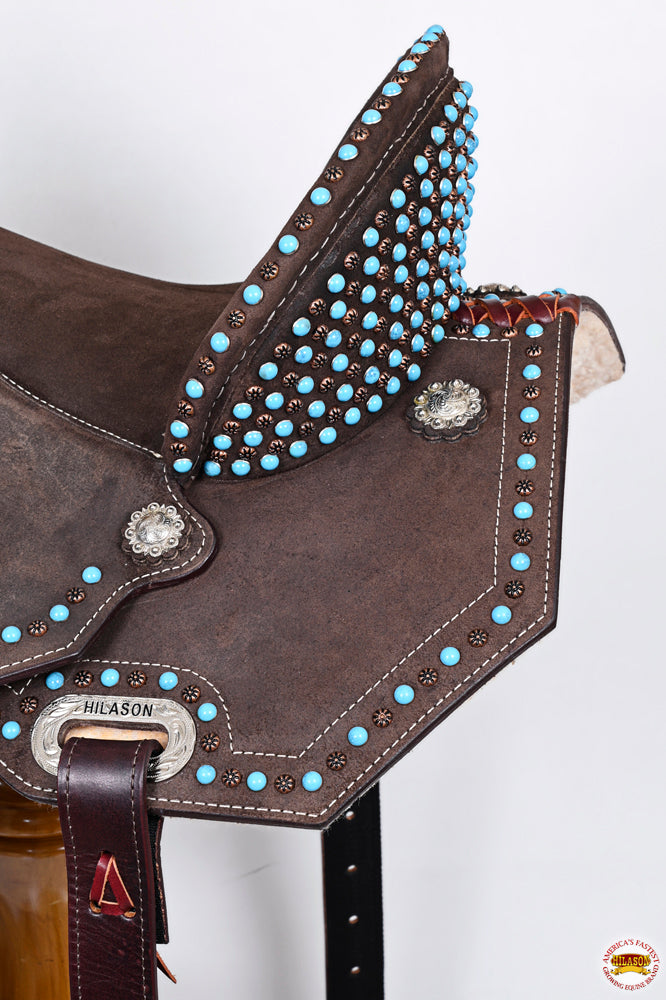 Western Flex Tree Saddle For Barrels And Trails Biothane Tack