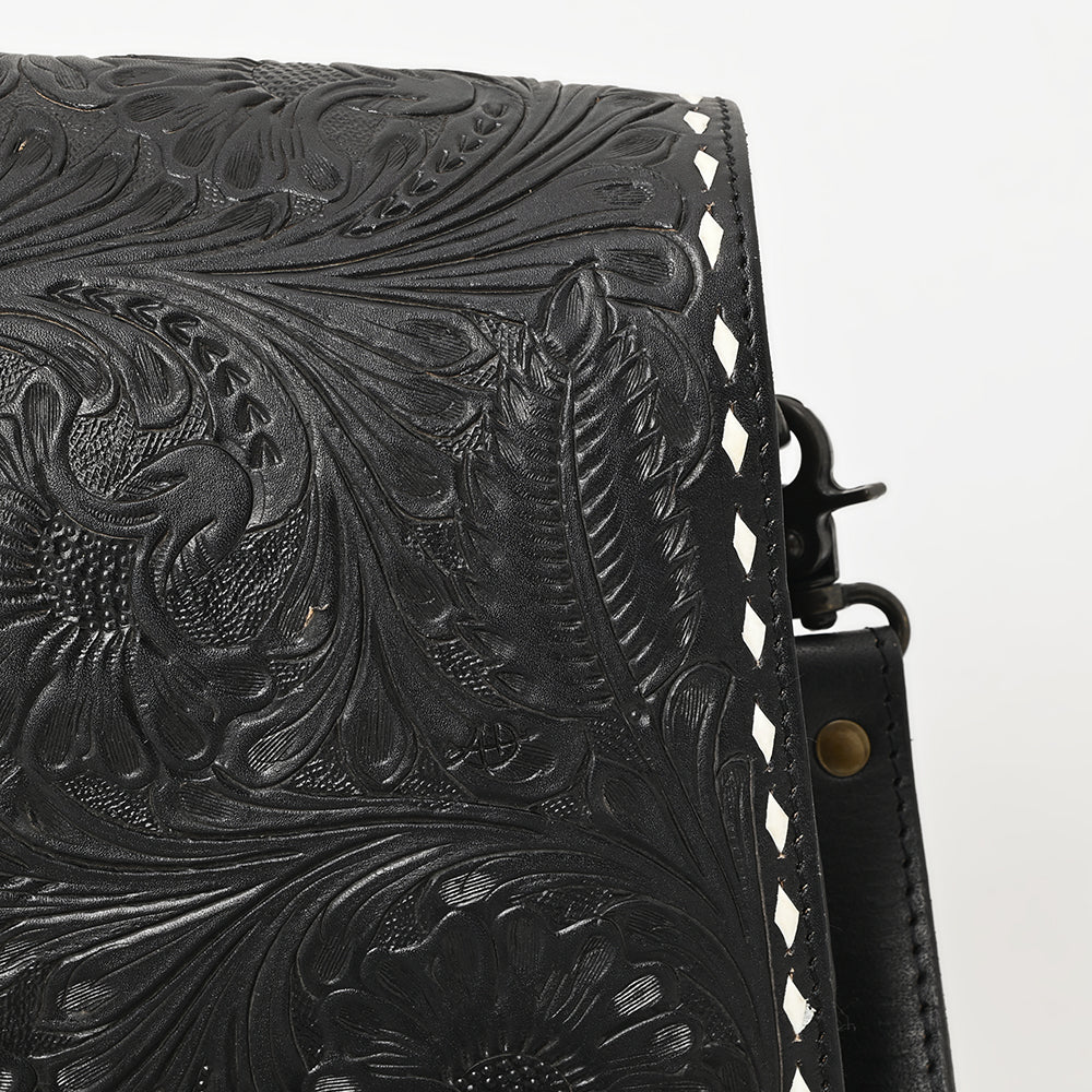 American Darling Hand Tooled Genuine Leather Women Bag Western Handbag Purse