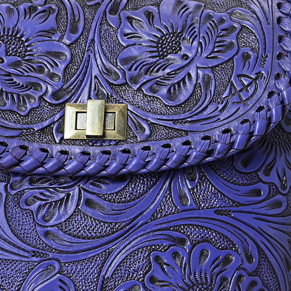 American Darling Cross Body I Hand Tooled Genuine Leather Women Bag Western Handbag Purse