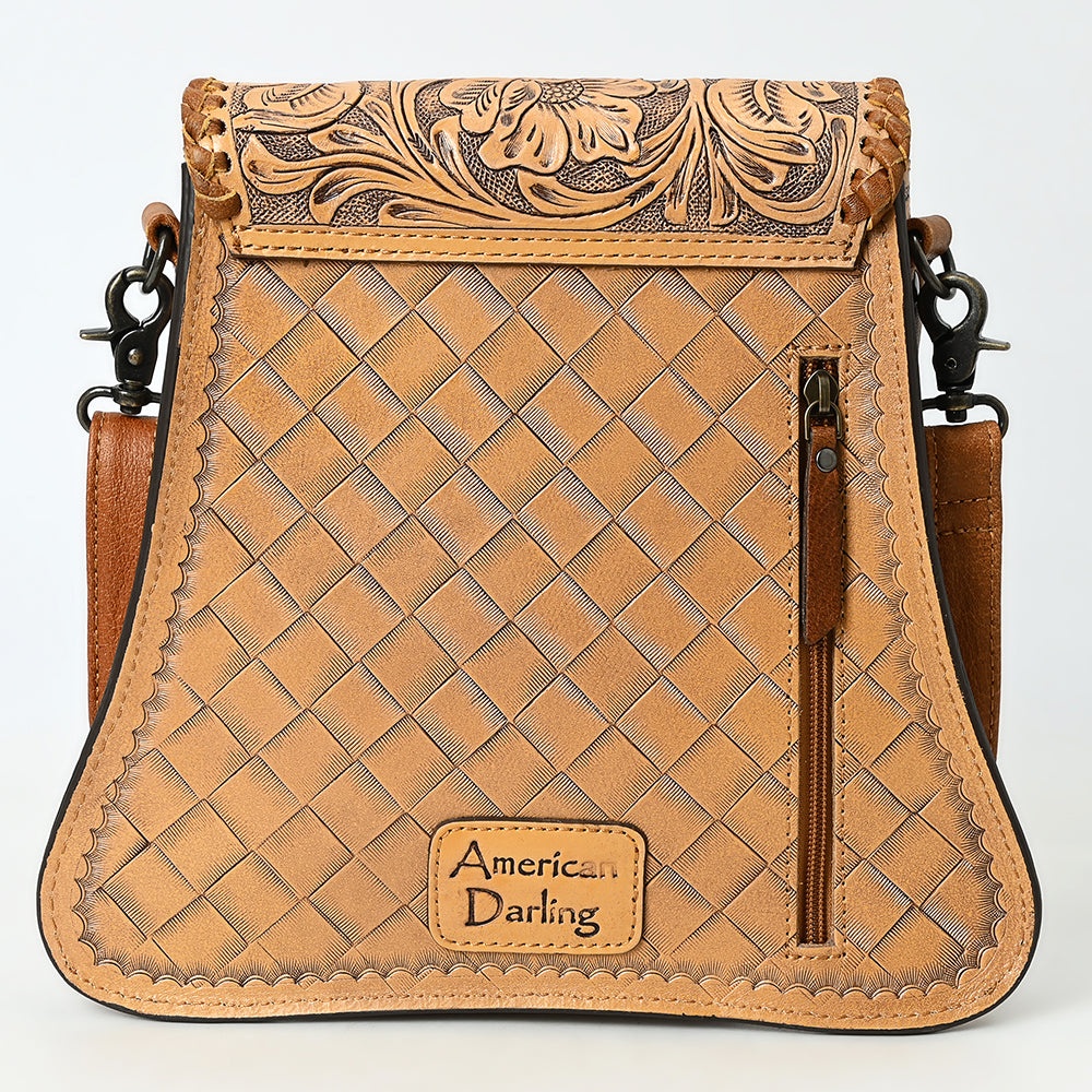 American Darling Cross Body I Hand Tooled Genuine Leather Women Bag Western Handbag Purse