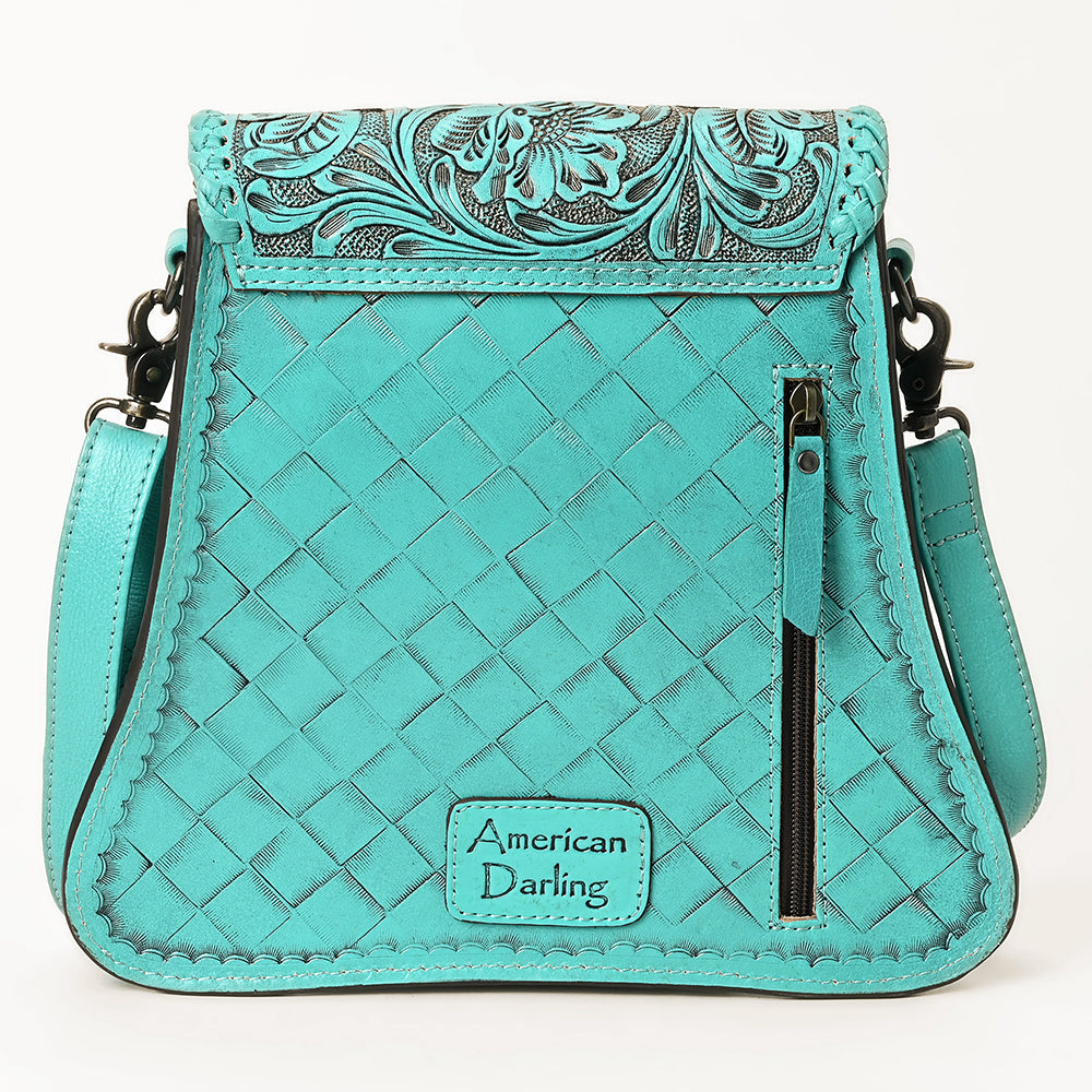 American Darling Cross Body I Hand Tooled Genuine Leather Women Bag Western Handbag Purse