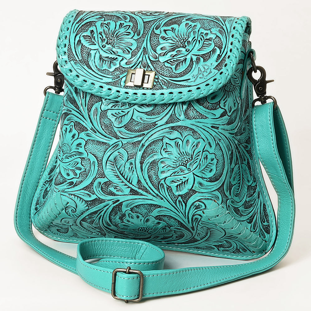 American Darling Cross Body I Hand Tooled Genuine Leather Women Bag Western Handbag Purse