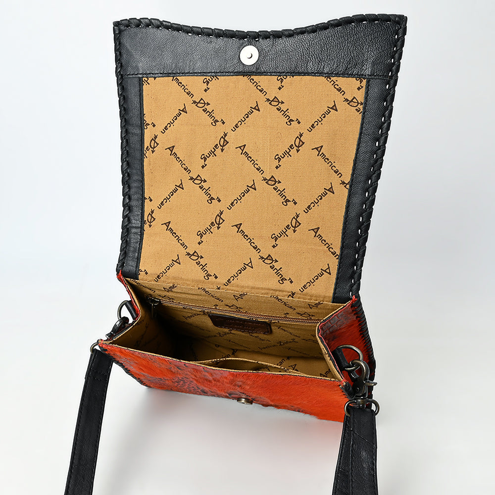 American Darling Tote Crocodile Embossed Genuine Leather Women Bag Western Handbag Purse