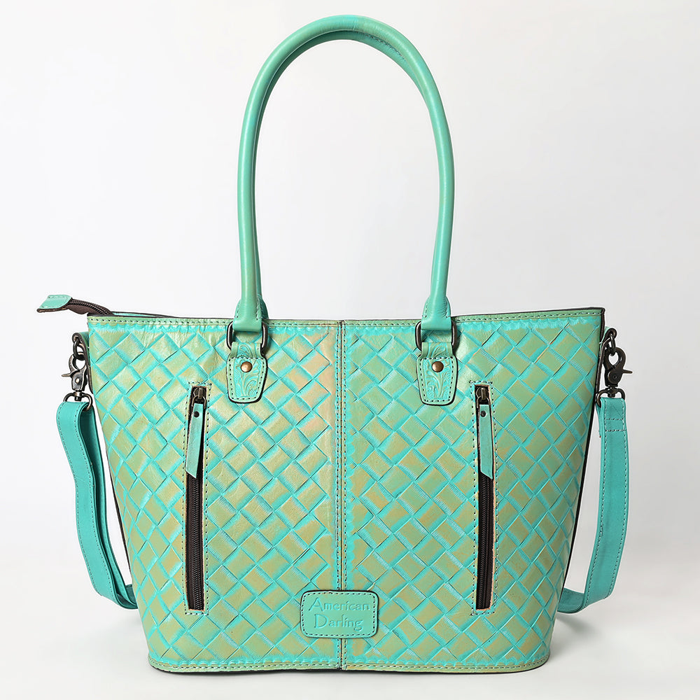 Tote Hand Tooled Genuine Western Leather Women Bag