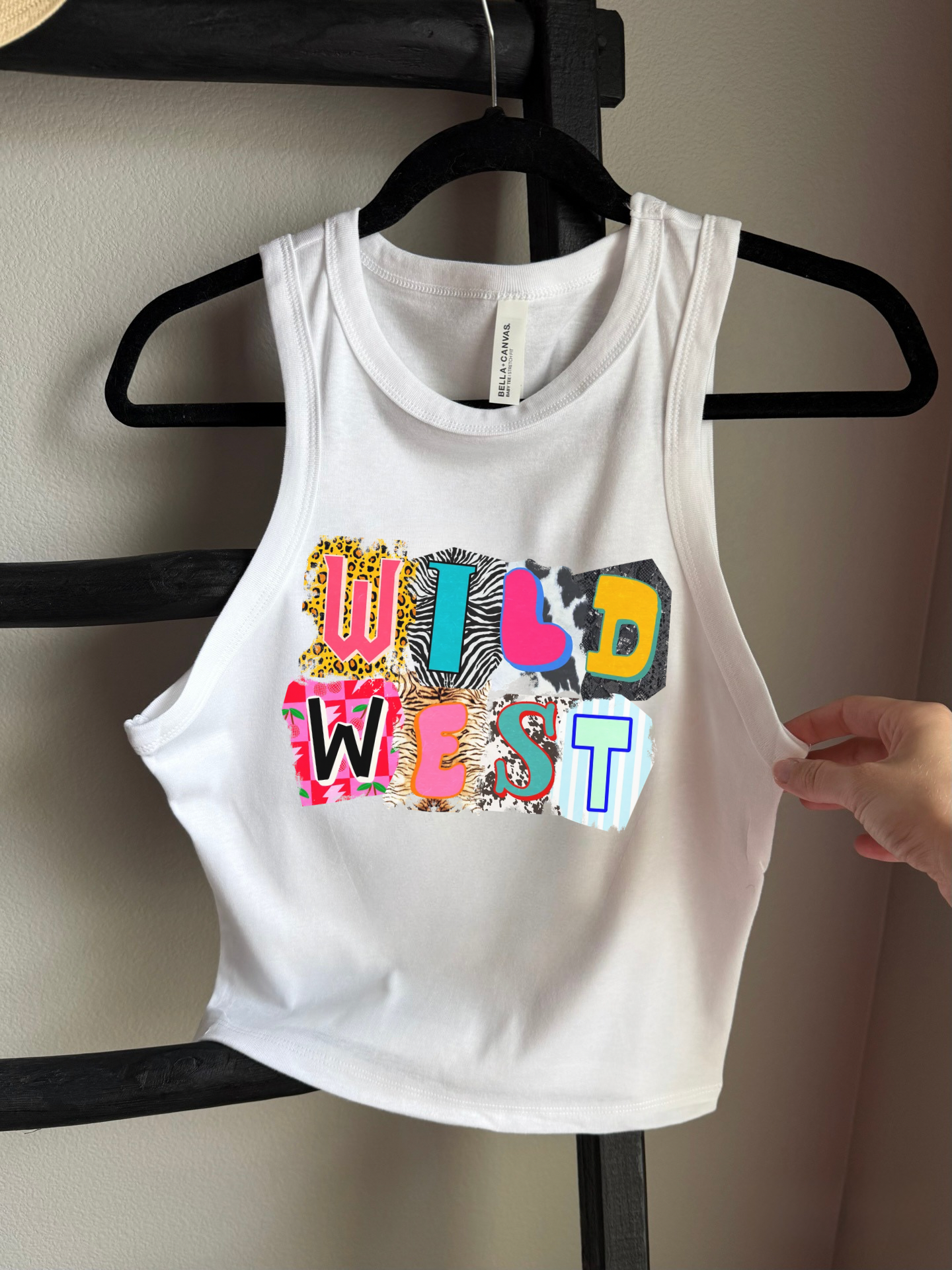 Wild West Cropped Tank