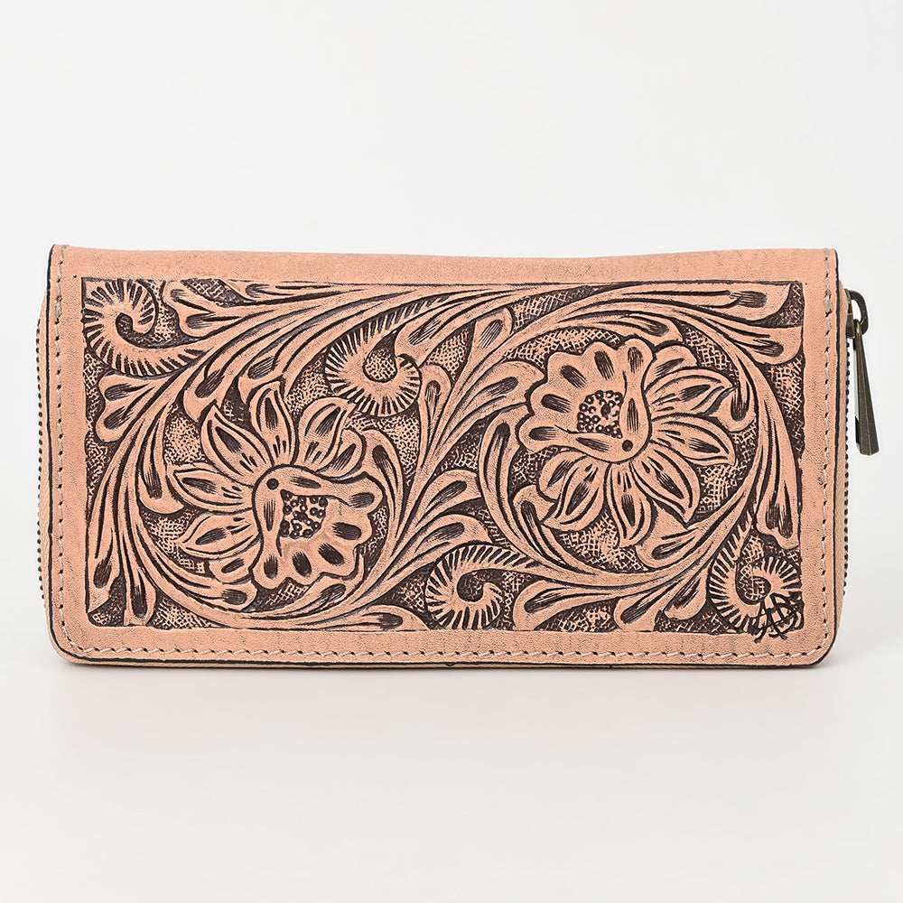 ADBGZ870 American Darling WALLET Hand Tooled Genuine Leather women bag western handbag purse