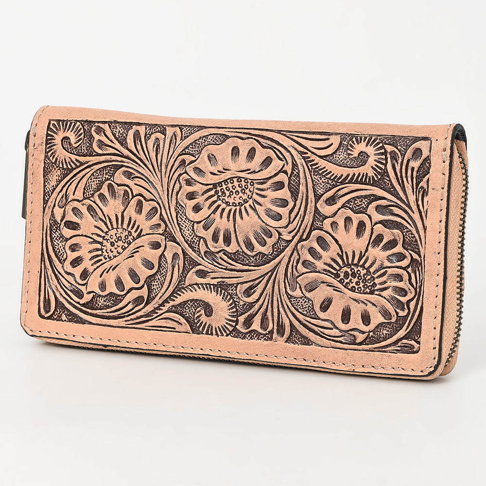 ADBGZ870 American Darling WALLET Hand Tooled Genuine Leather women bag western handbag purse