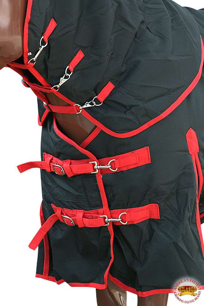 Hilason 1200D Turnout Winter Horse Neck Cover Belly Wrap Blanket