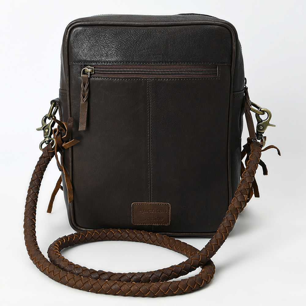 American Darling Crossbody Hair On Genuine Leather Women Bag Western Handbag Purse |