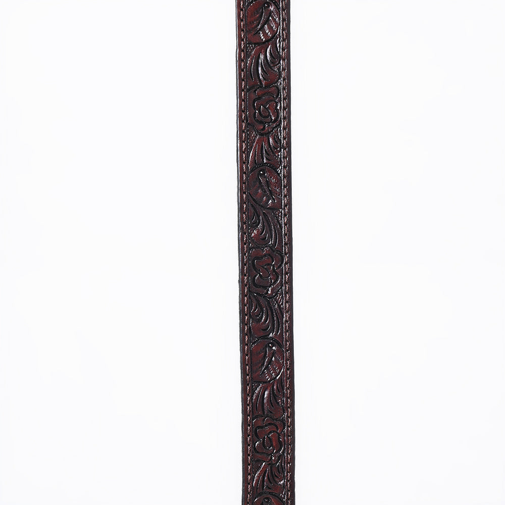 American Darling Hand tooled Hatband Genuine American Leather Western Adjustable Unisex