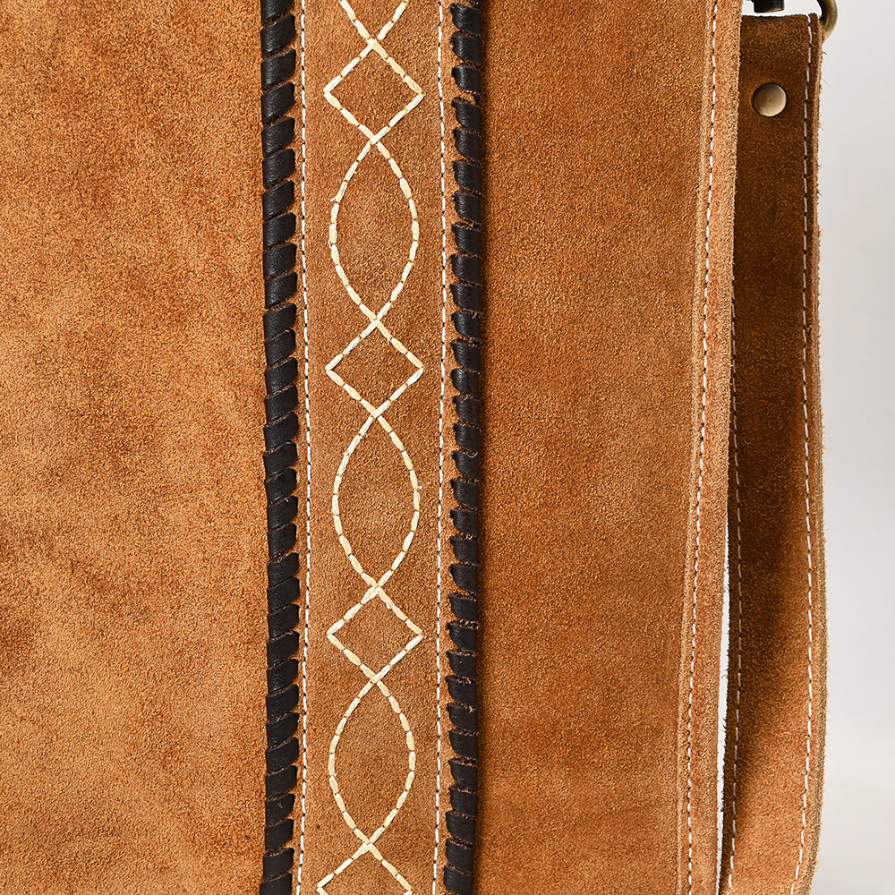 American Darling Tote Genuine Suede Leather women bag western handbag purse