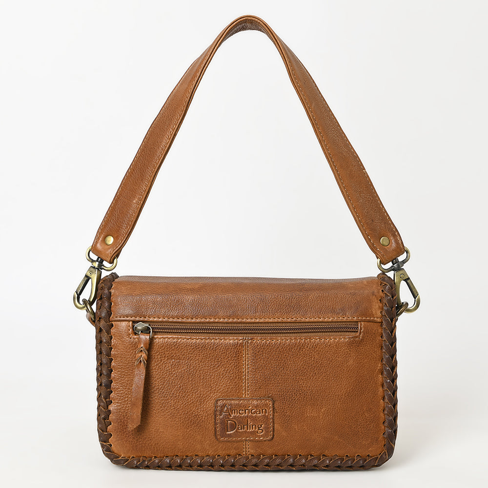 American Darling Small Crossbody Genuine Leather Western Women Bag Handbag Purse | for Cute