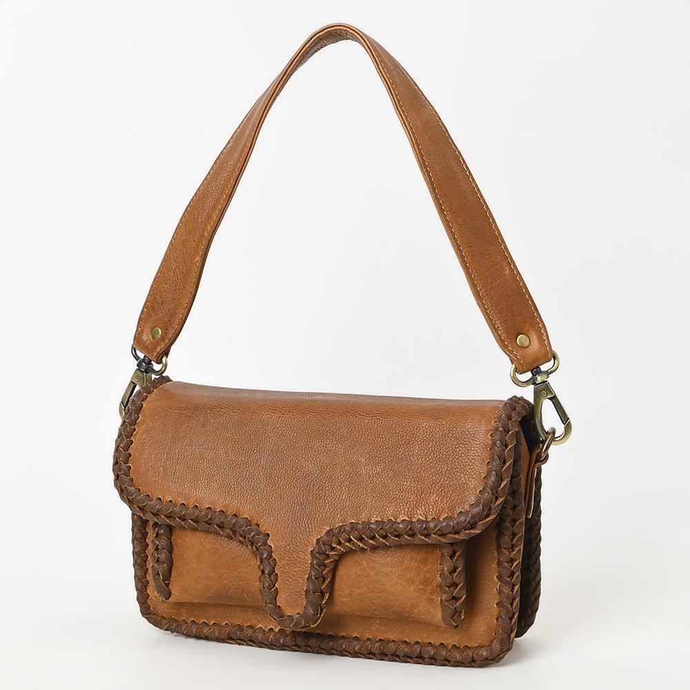 American Darling Adbgm405B Small Crossbody Hair-On Genuine Leather Women Bag Western Handbag Purse