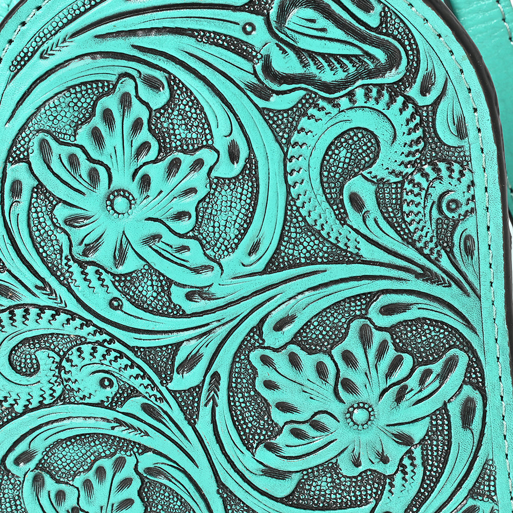 American Darling Sling Hand Tooled Leather Women Bag Western Handbag Purse