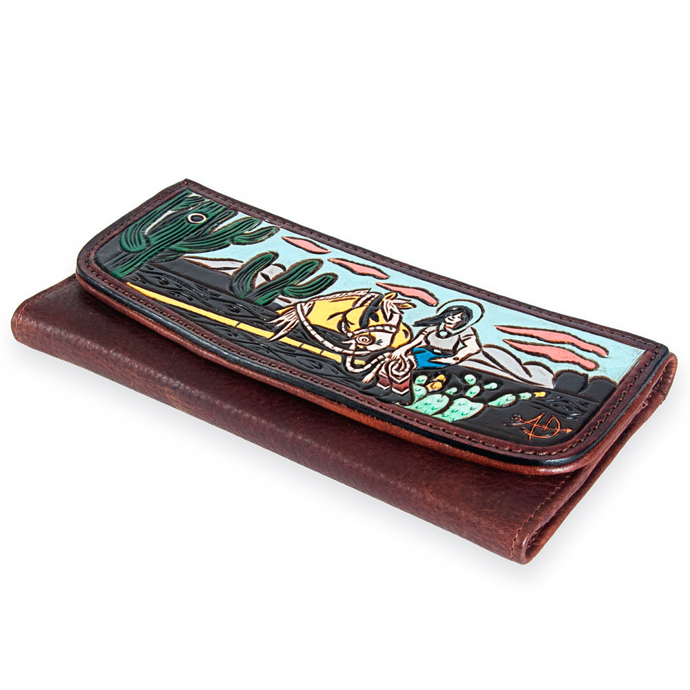 ADBGM102C American Darling Wallet Genuine Western Leather Women Bag