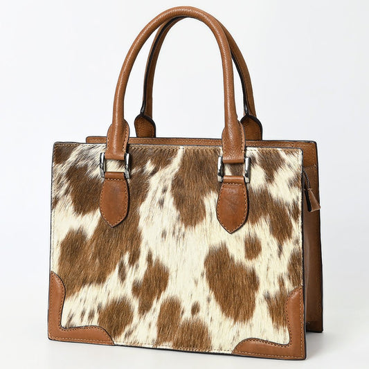 American Darling Hair-On Genuine Leather women bag western handbag purse