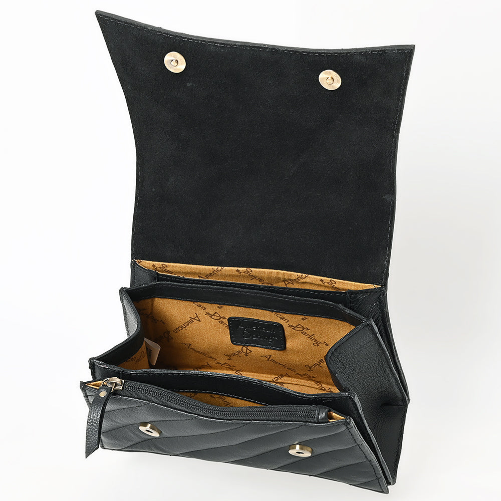 American Darling Crossbody Hand Tooled Genuine Leather Women Bag Western Handbag Purse