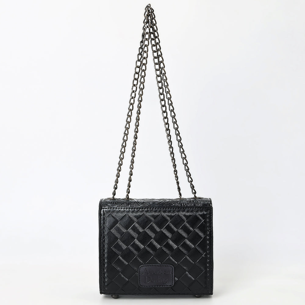 American Darling Adbg1560 Small Crossbody Hand Tooled Genuine Leather Women Bag Western Handbag Purse