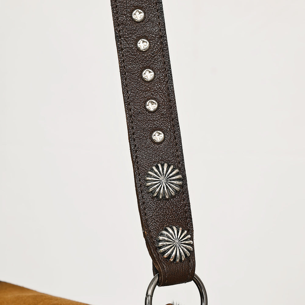 American Darling Crossbody Hair On Genuine Leather Women Bag Western Handbag Purse | for Cute