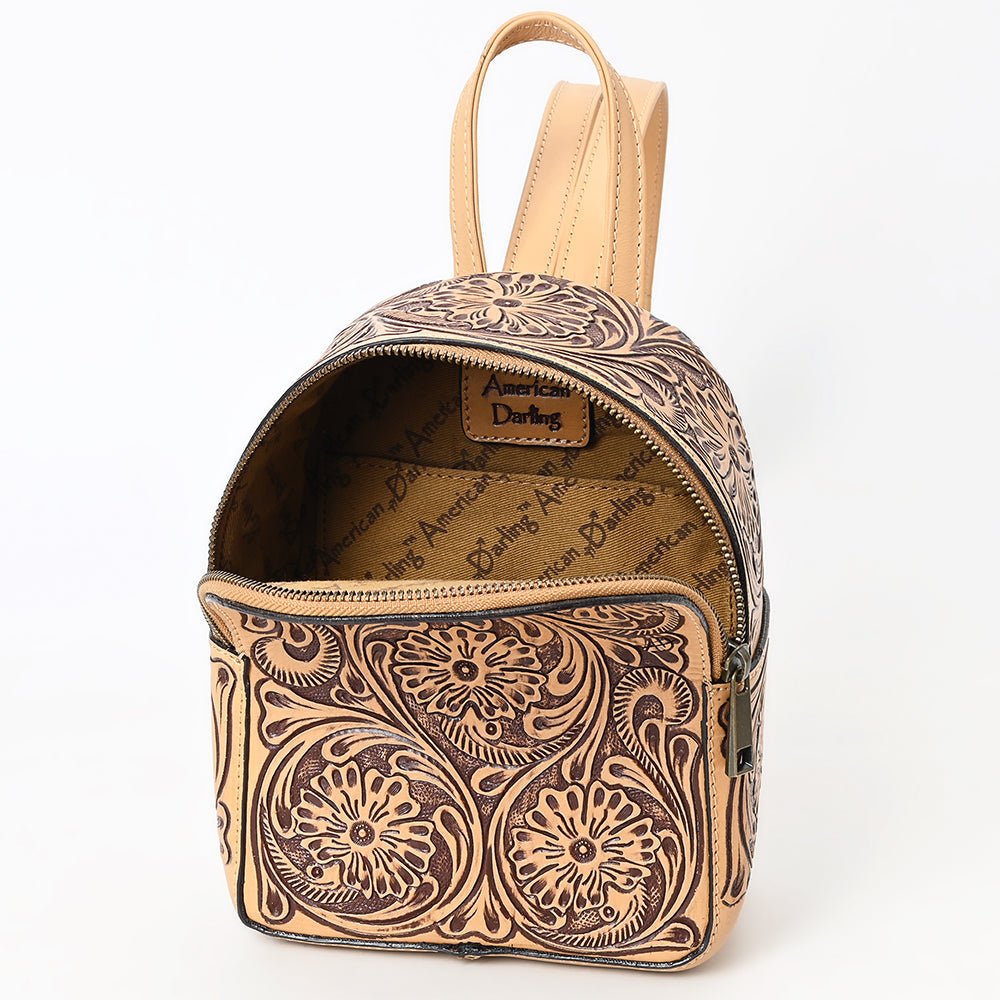 American Darling Backpack Hand Tooled Genuine Leather women bag western handbag purse