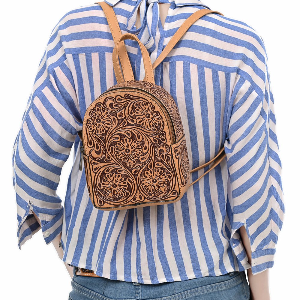American Darling Backpack Hand Tooled Genuine Leather women bag western handbag purse