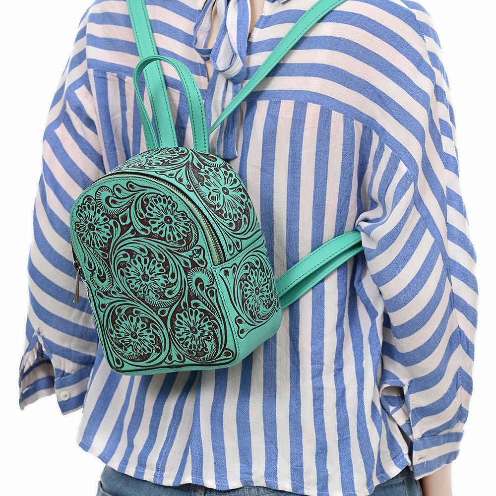 American Darling Backpack Hand Tooled Genuine Leather women bag western handbag purse