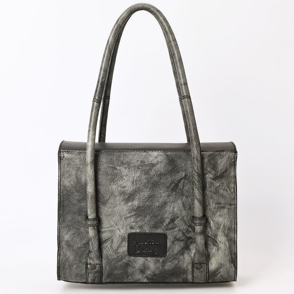 American Darling Briefcase Hand Tooled Hair-on Genuine Leather women bag western handbag purse