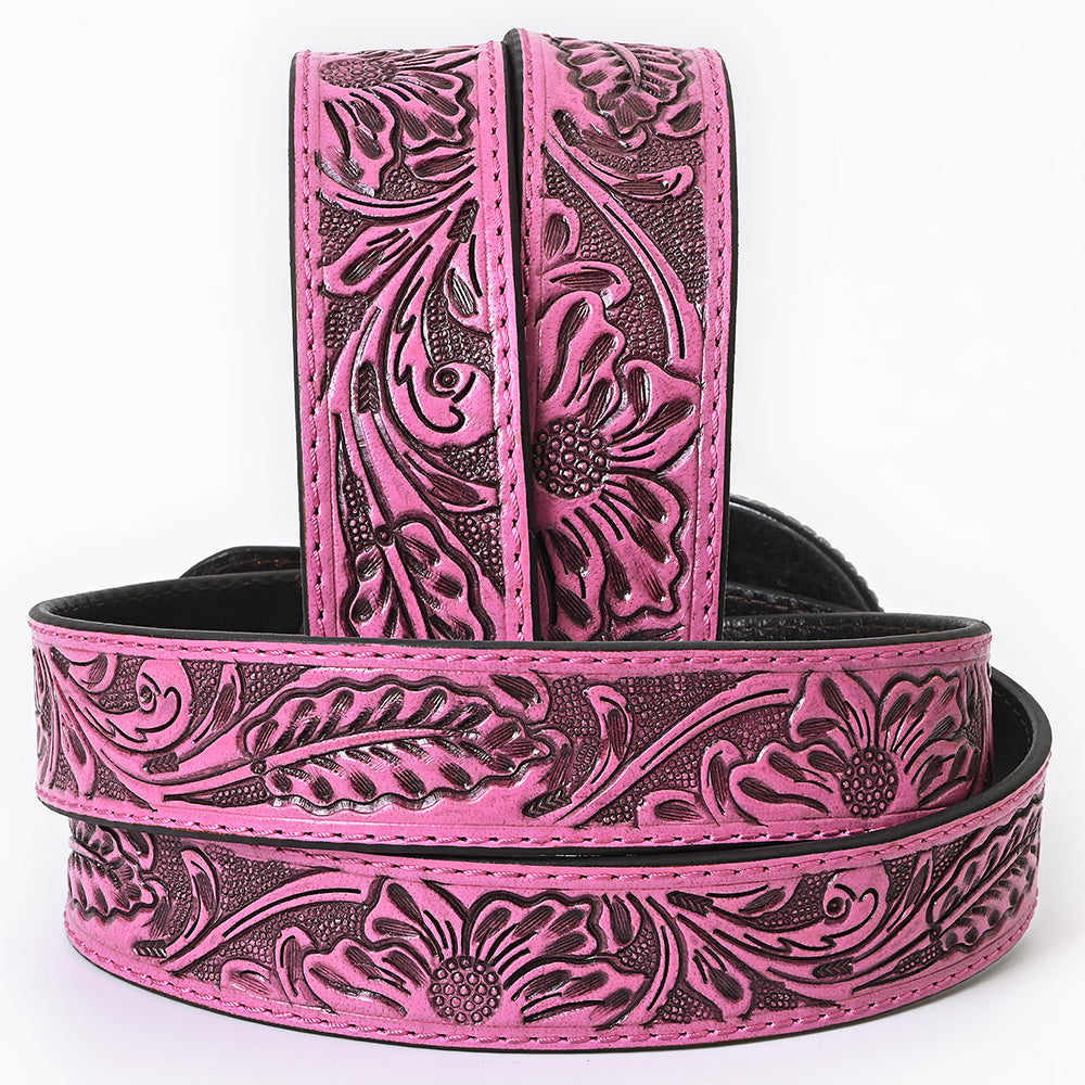 Beautifully hand tooled Genuine American Leather Belt Men and Women