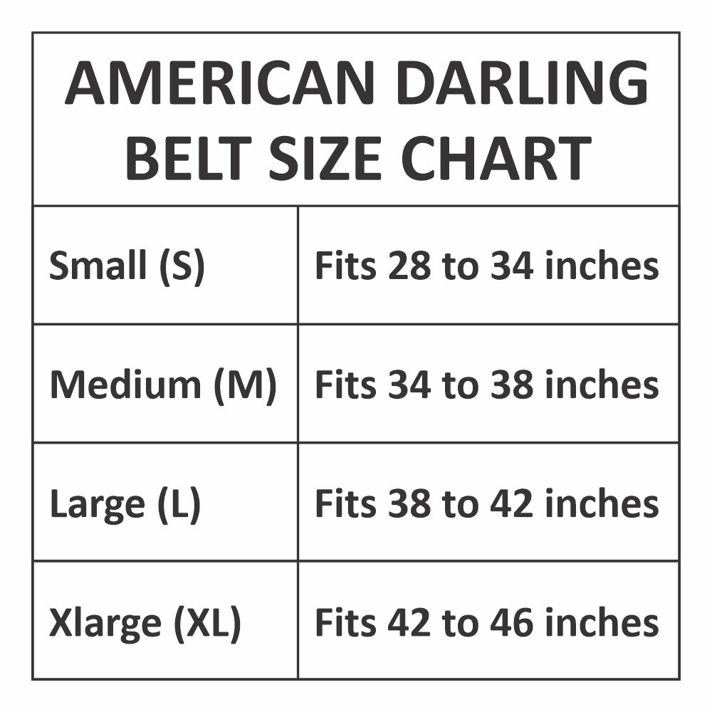 Beautifully hand tooled Genuine American Leather Belt Men and Women