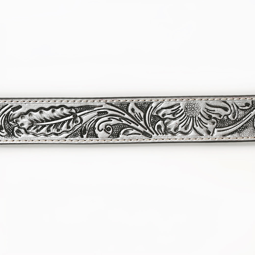AMERICAN DARLING Beautifully Hand Tooled American Leather Unisex Belt