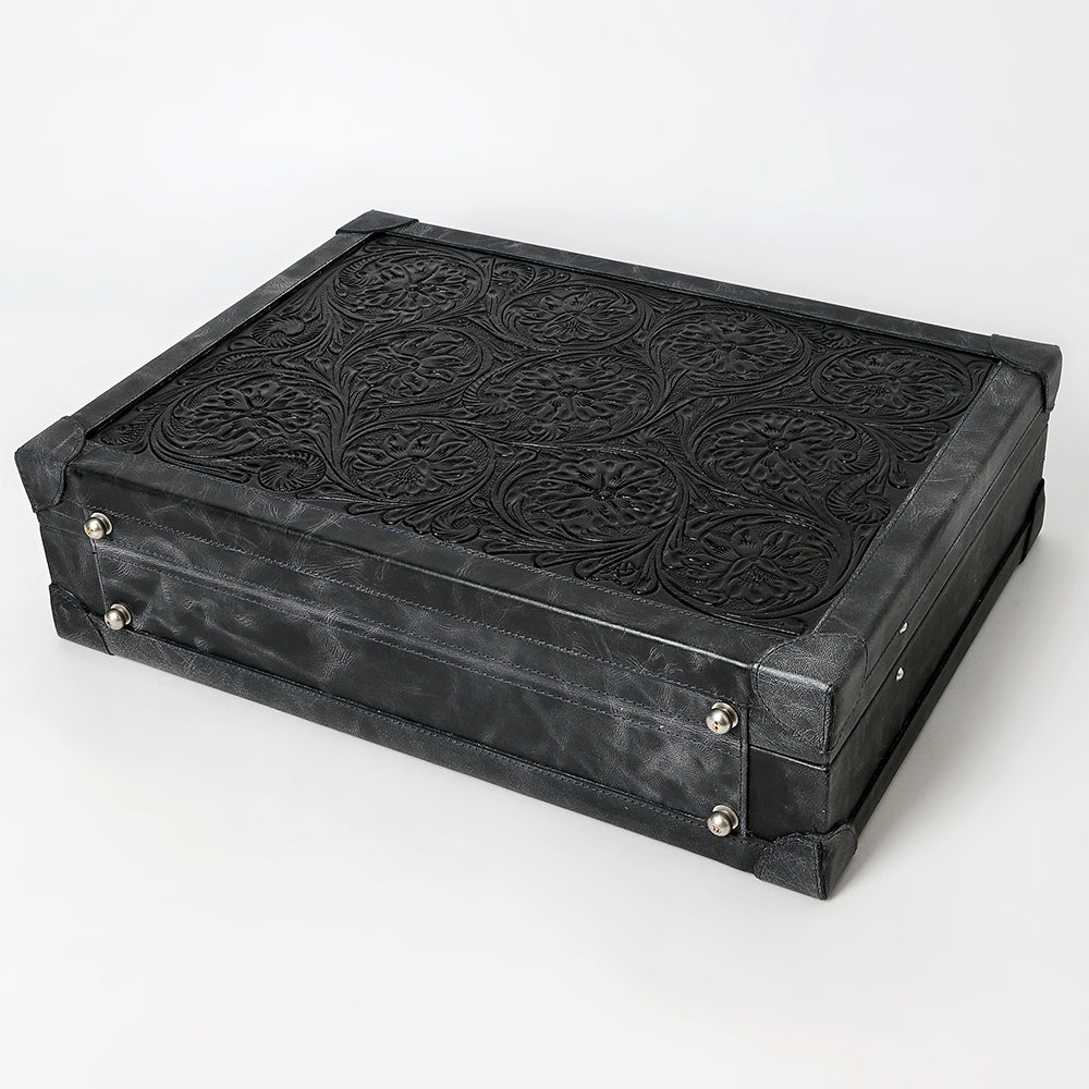 American Darling Jewelry Case Hand Tool Genuine Leather Women Bag Western Handbag Purse