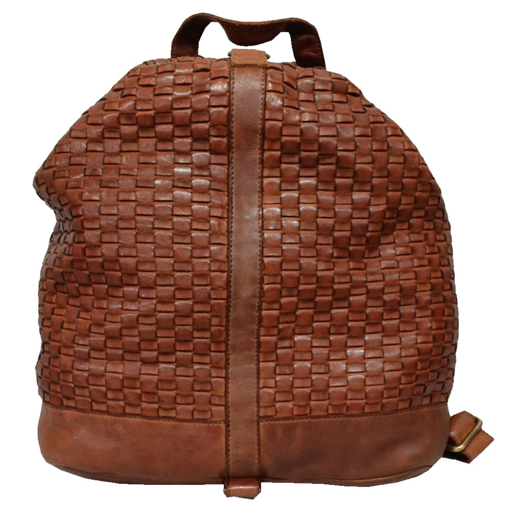 Spaghetti Western SWL102 Backpack Genuine Leather Braiding Women Bag Western Handbag Purse