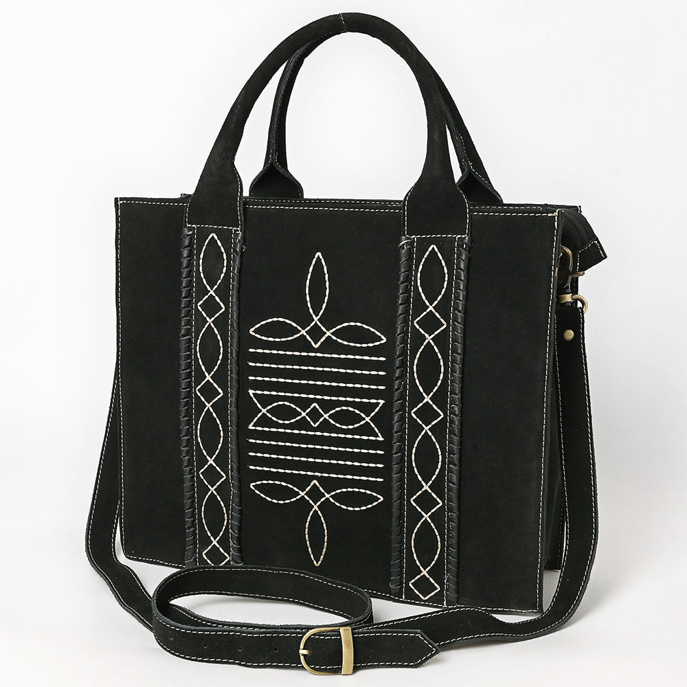 American Darling Tote Genuine Suede Leather Women Bag Western Handbag Purse