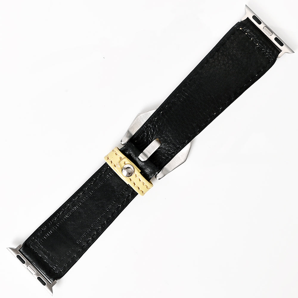 American Darling I watch Strap Genuine Leather With Beautiful Cactus Hand Painted Smart Watch Strap
