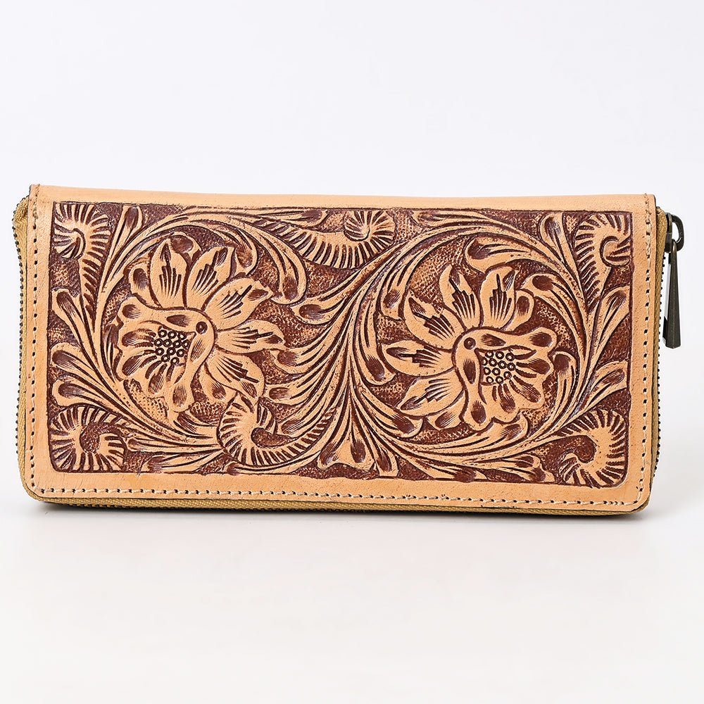 American Darling Clutch Beautifully Hand Tooled Genuine Leather women bag western handbag purse