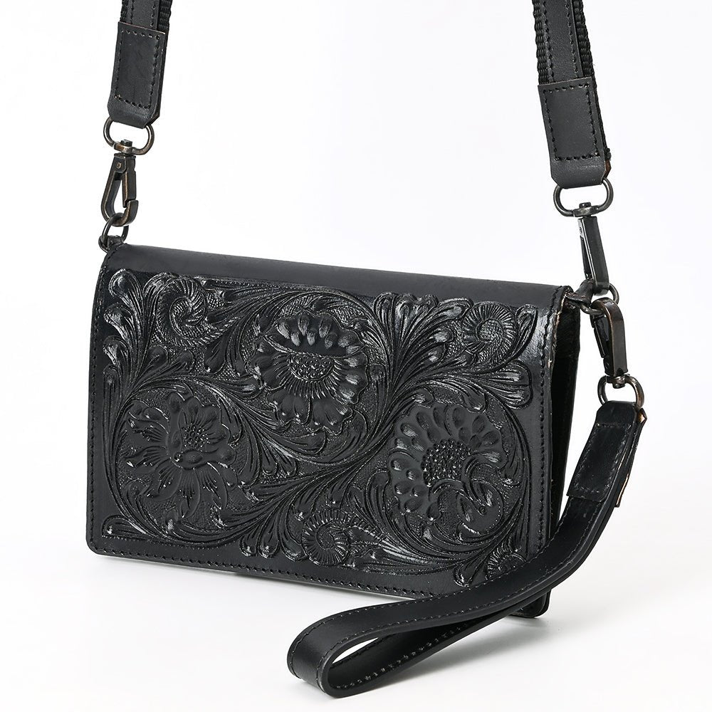 American Darling Wallet Beautifully Hand Tooled Genuine Leather women bag western handbag purse