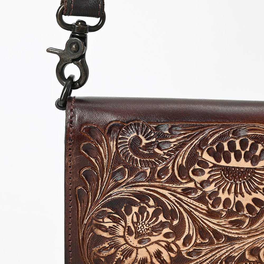American Darling Wallet Beautifully Hand Tooled Genuine Leather women bag western handbag purse