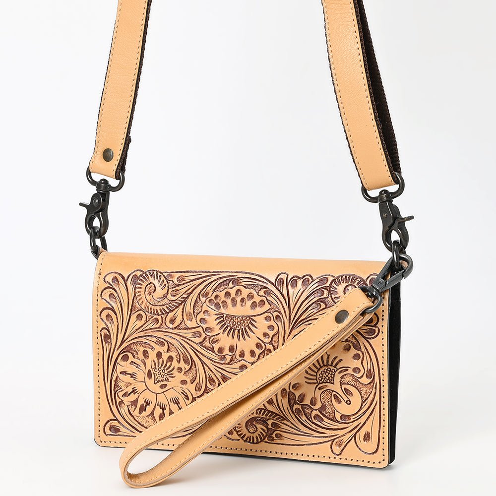 American Darling Wallet Beautifully Hand Tooled Genuine Leather women bag western handbag purse