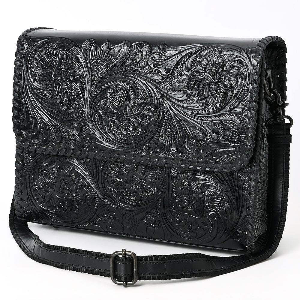 American Darling Crossbody Beautifully Hand Tooled Genuine Leather women bag western handbag purse