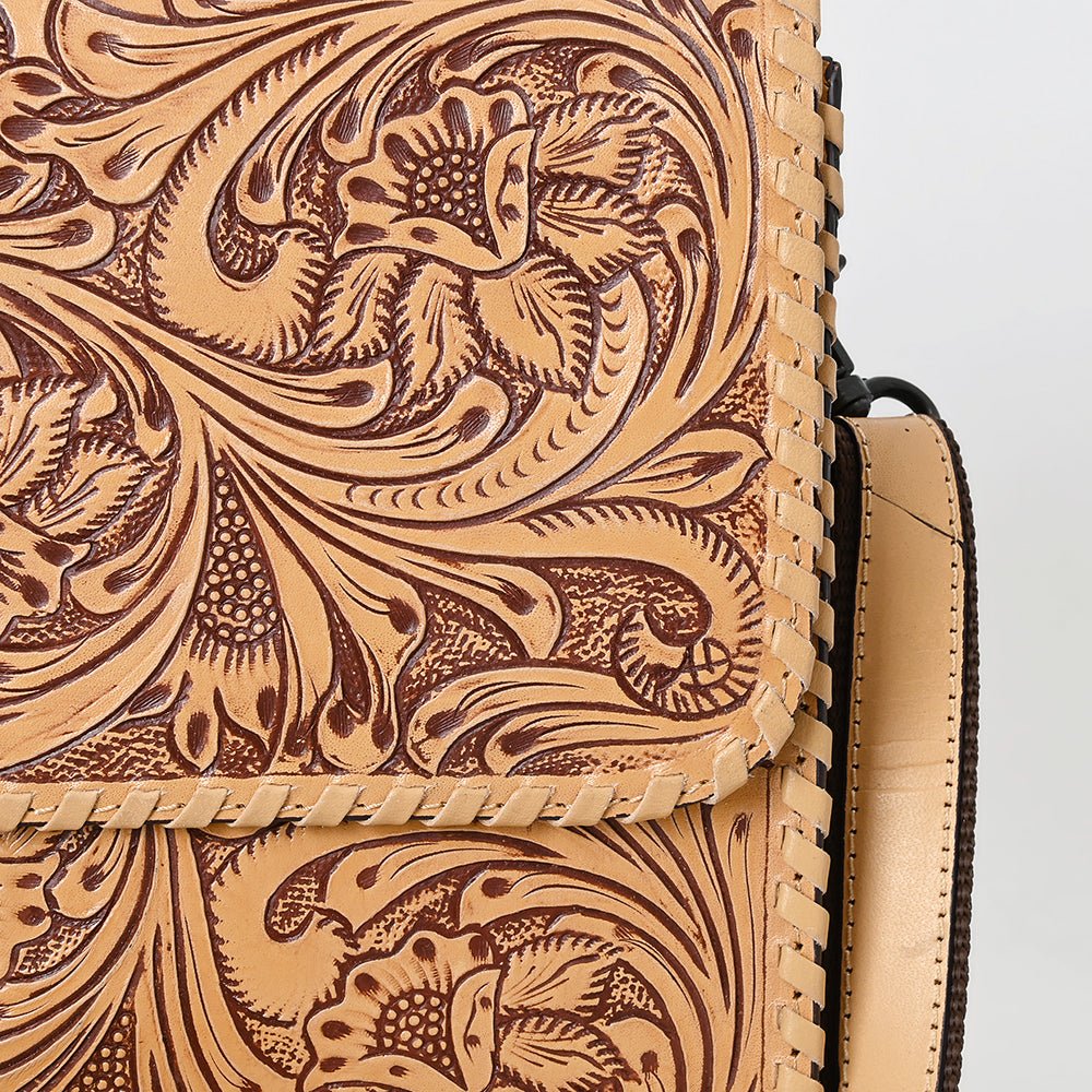 American Darling Crossbody Beautifully Hand Tooled Genuine Leather women bag western handbag purse