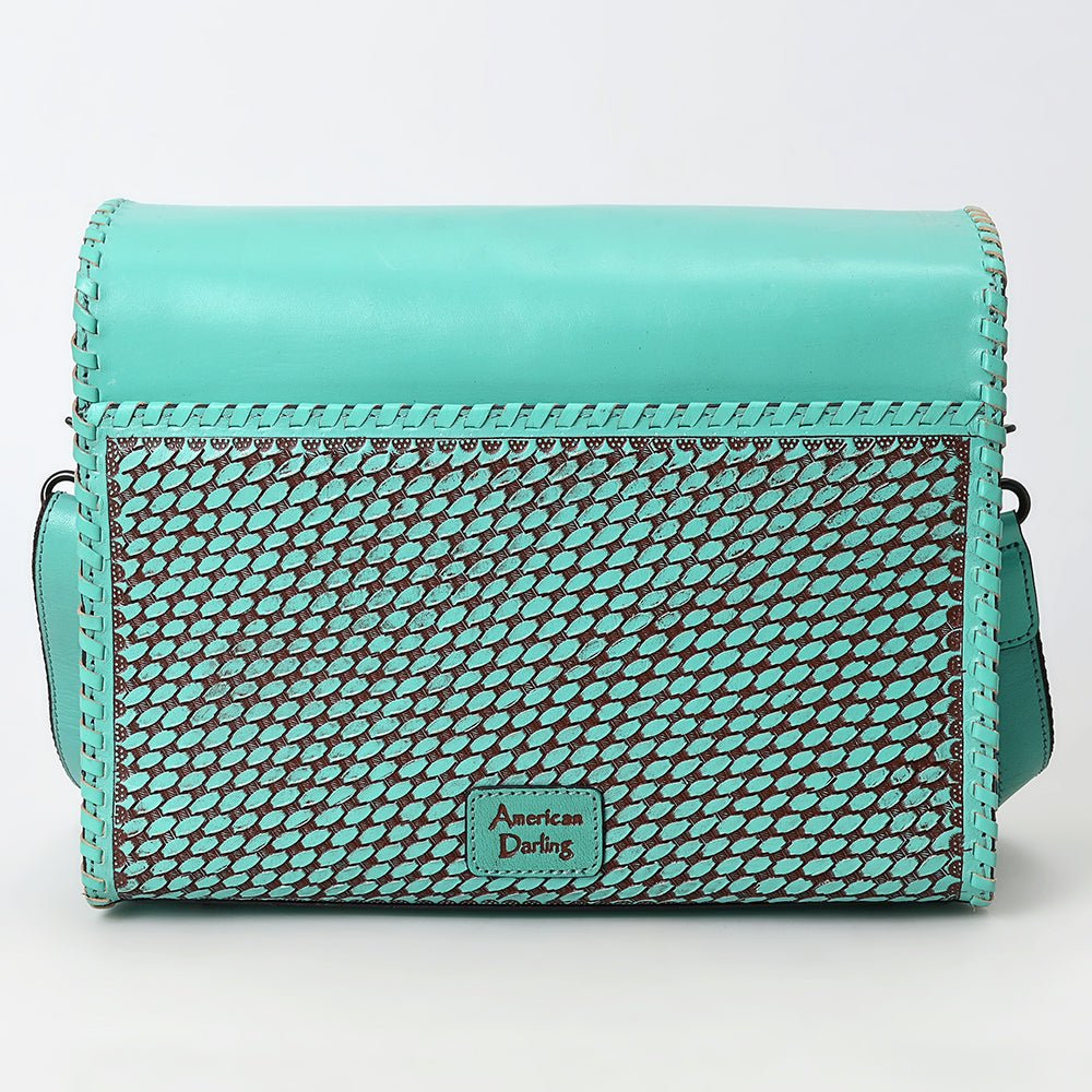 American Darling Crossbody Beautifully Hand Tooled Genuine Leather women bag western handbag purse