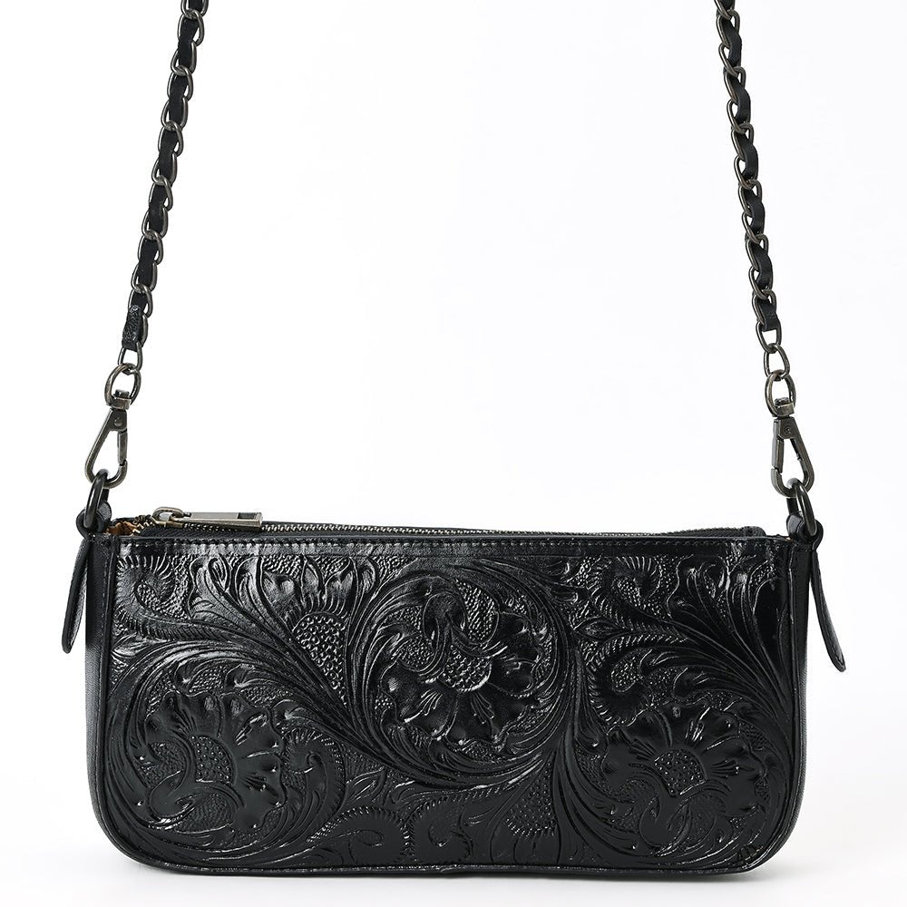 American Darling Small Crossbody Beautifully Hand Tooled Genuine Leather women bag western handbag purse