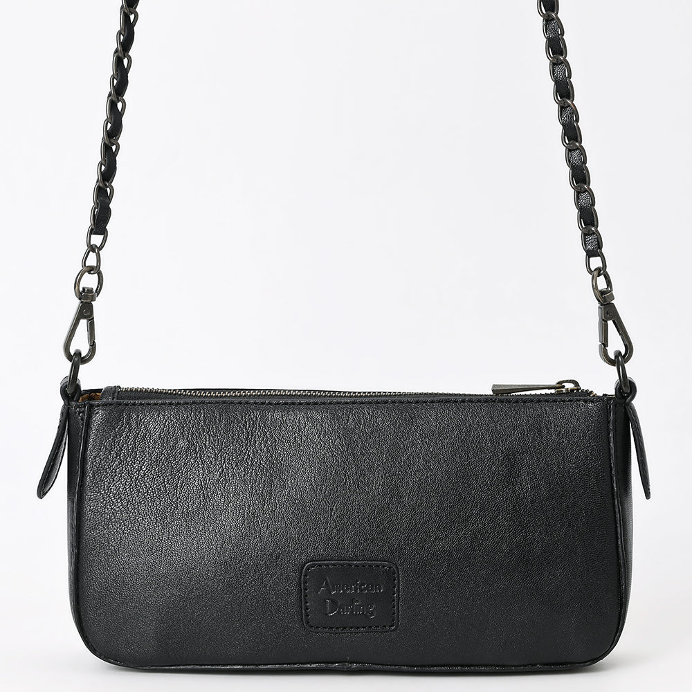 American Darling Small Crossbody Beautifully Hand Tooled Genuine Leather women bag western handbag purse