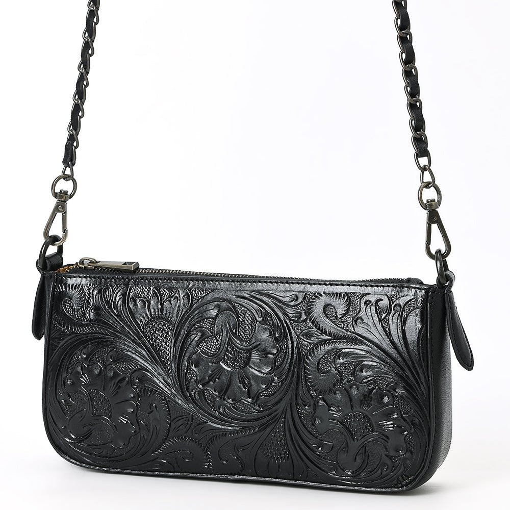 American Darling Small Crossbody Beautifully Hand Tooled Genuine Leather women bag western handbag purse