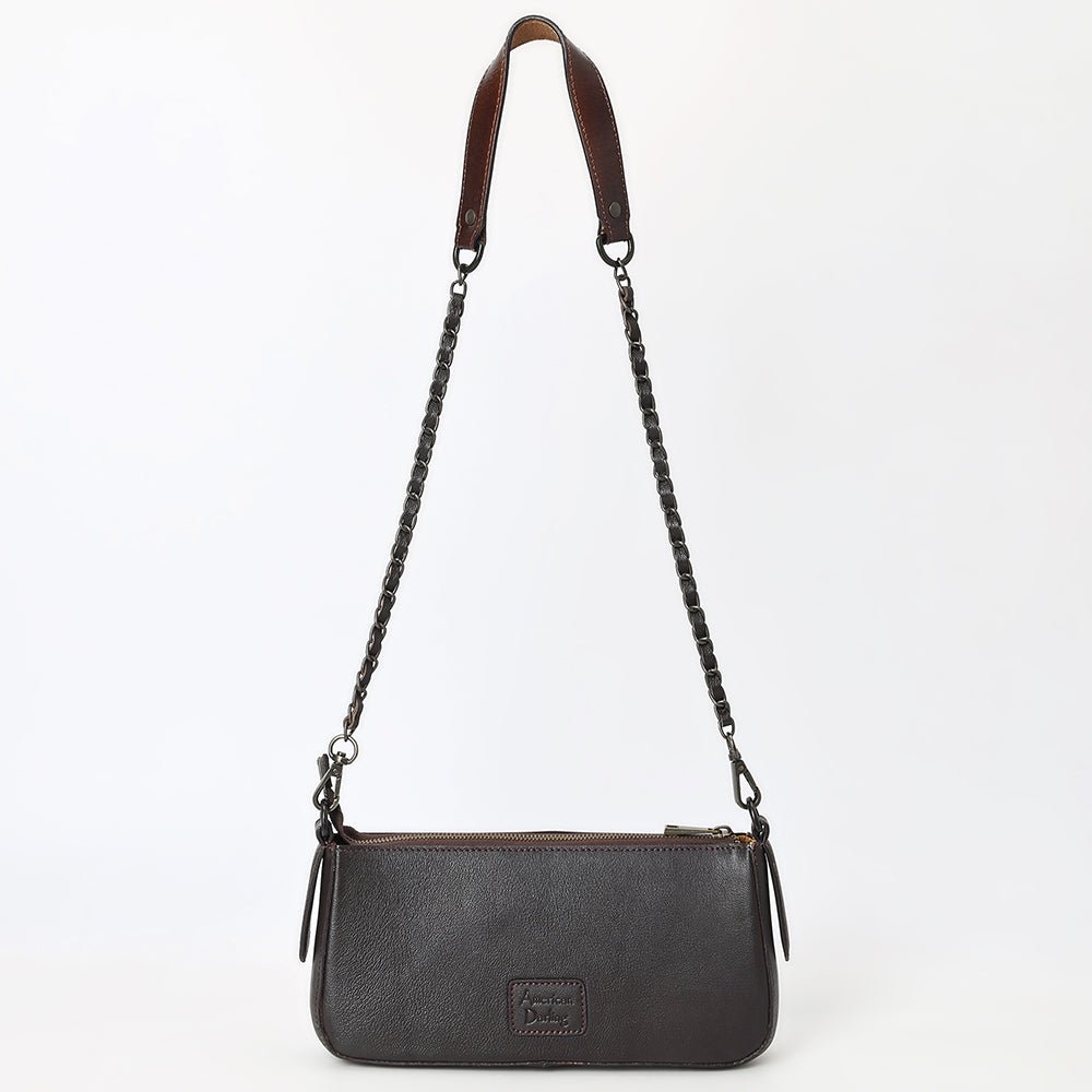 American Darling Small Crossbody Beautifully Hand Tooled Genuine Leather women bag western handbag purse