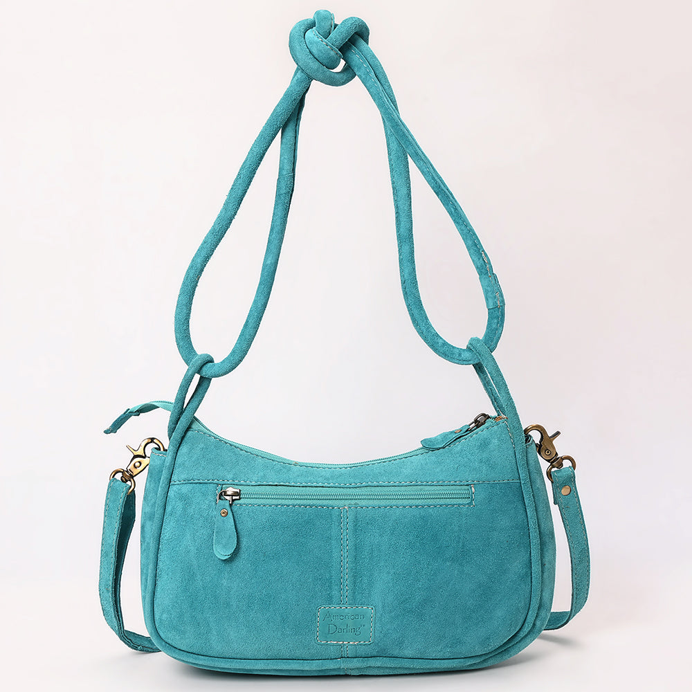 ADBGA645D Crossbody Genuine Western Suede Leather women bag