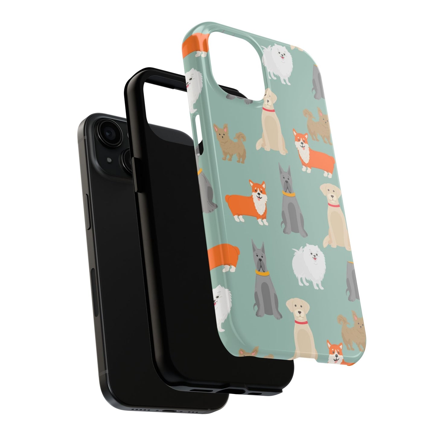 Tough Phone Cases - Corgi & Friends