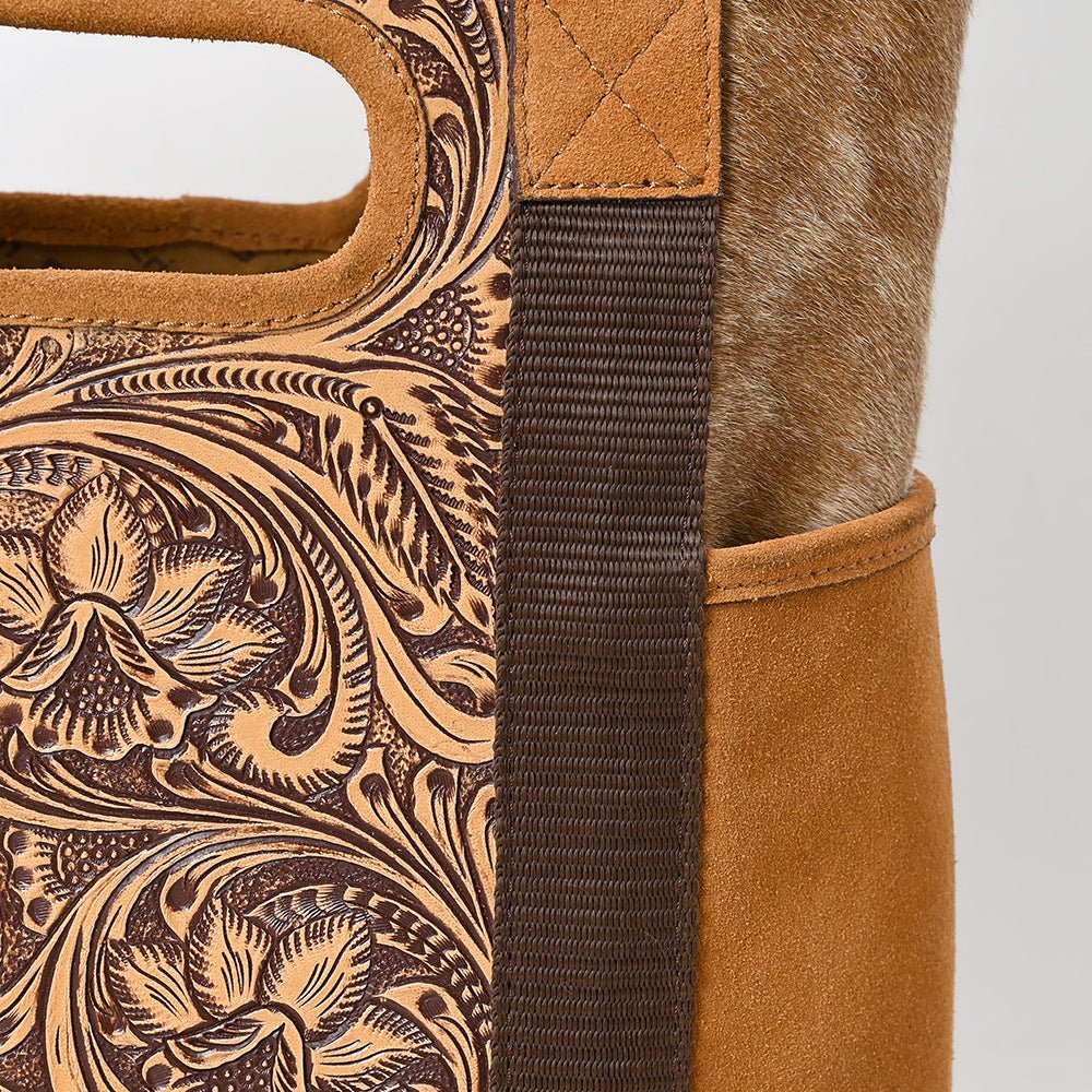 ADBGZ906 Tote Beautifully Hand Tooled Genuine Leather women bag western handbag purse