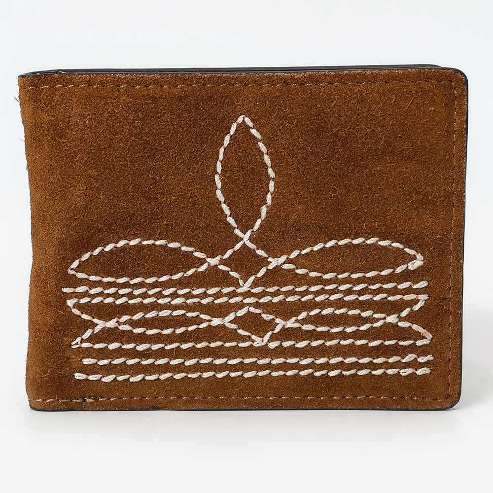 American Darling Genuine Leather Bifold Wallet For Men & Women Unisex Purse