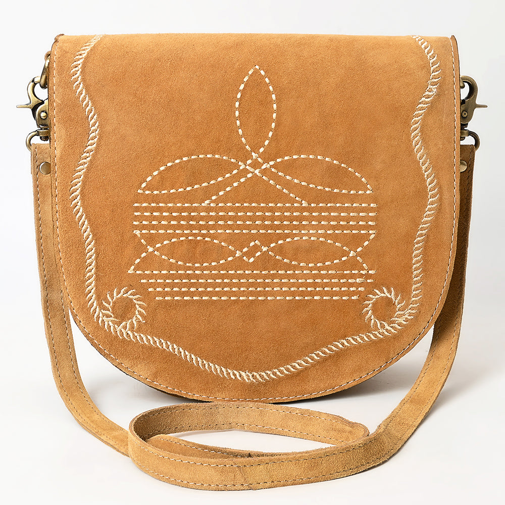ADBGA684C Genuine Western Suede Leather women bag